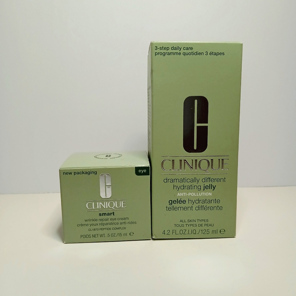 Clinique Eye Cream and Hydrating Jelly Duo